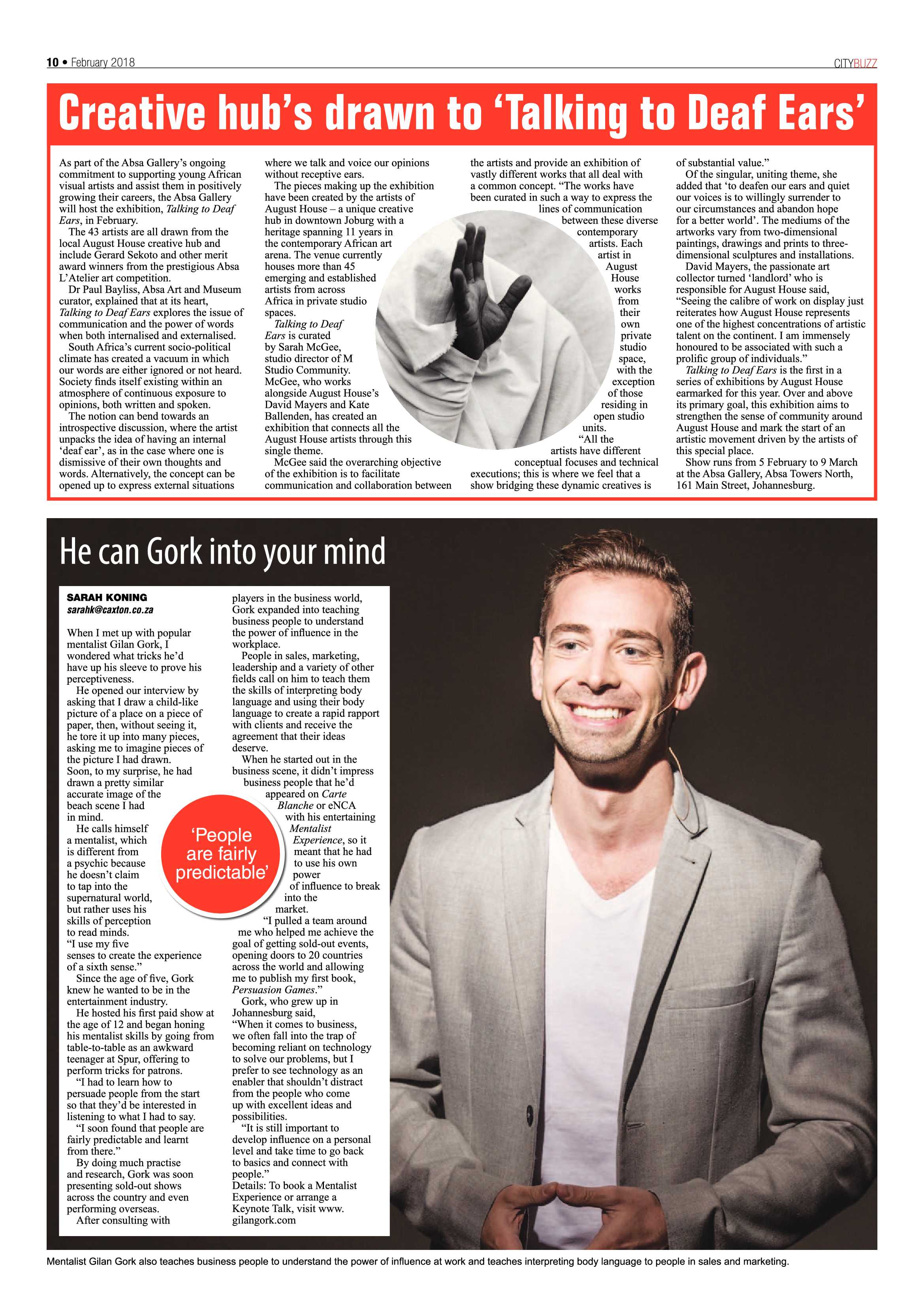 City Buzz February, 2018 page 10