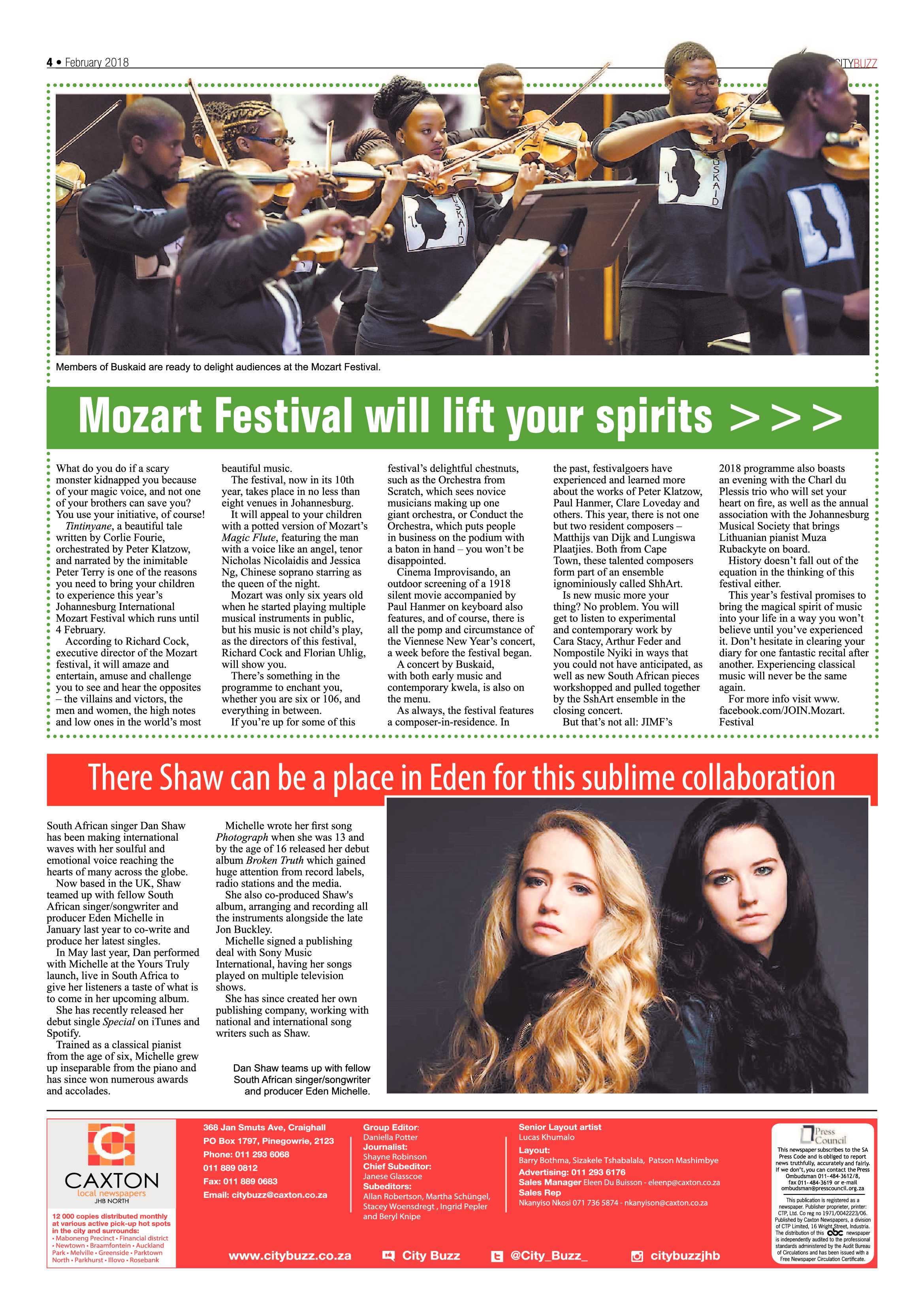 City Buzz February, 2018 page 4
