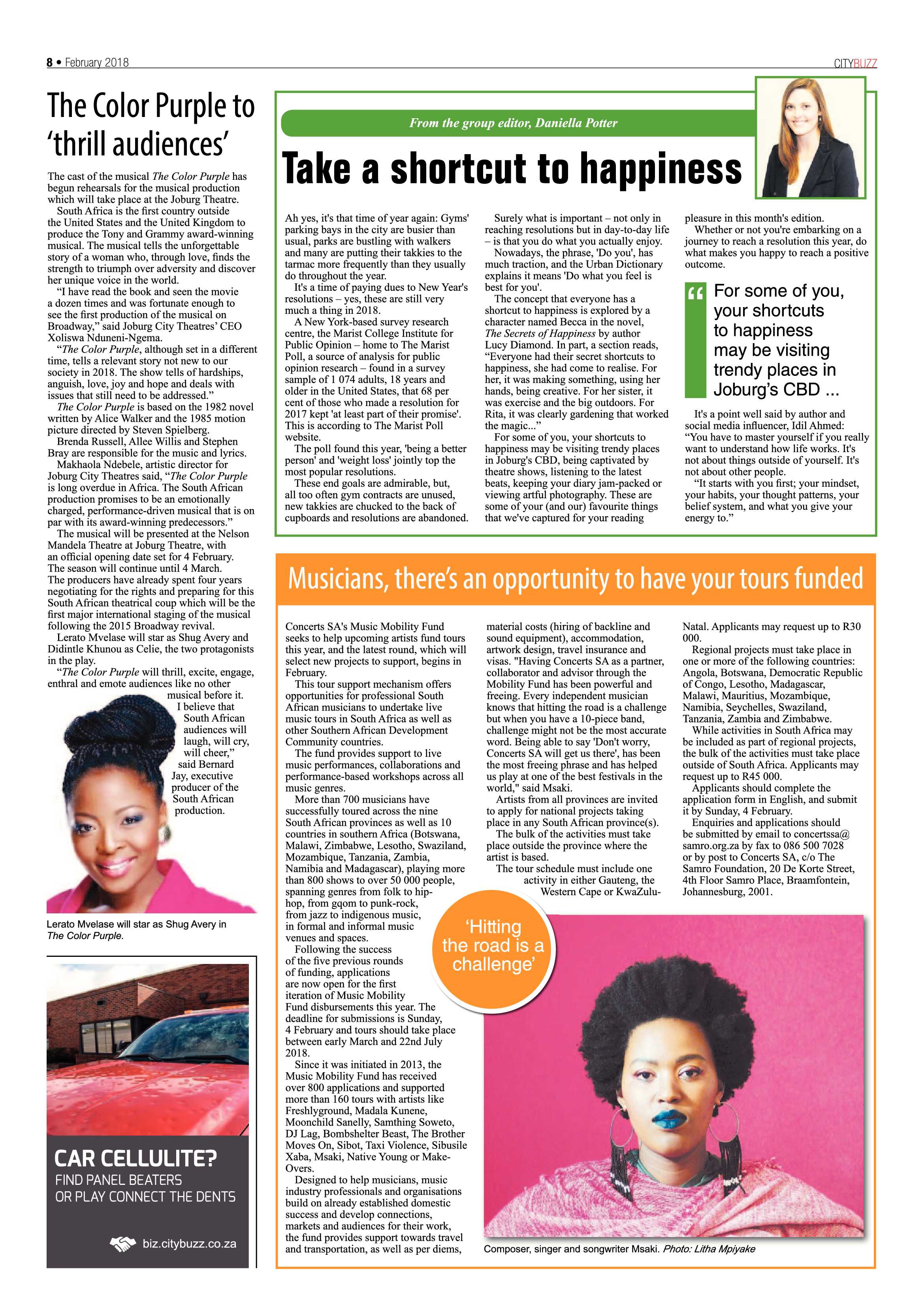 City Buzz February, 2018 page 8