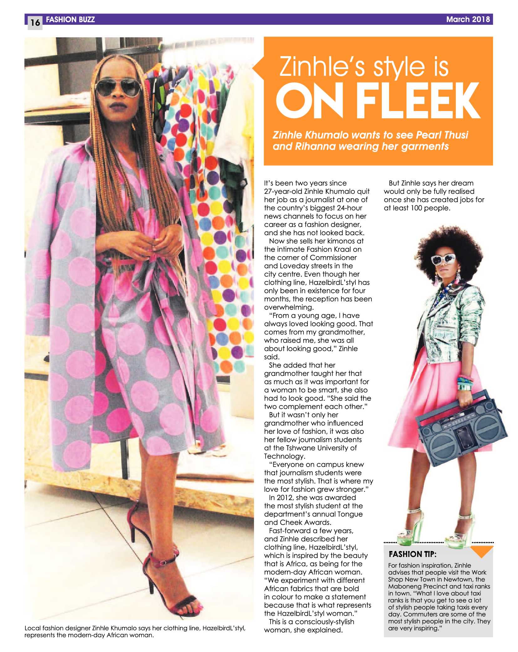 City Buzz  March 2018 page 16