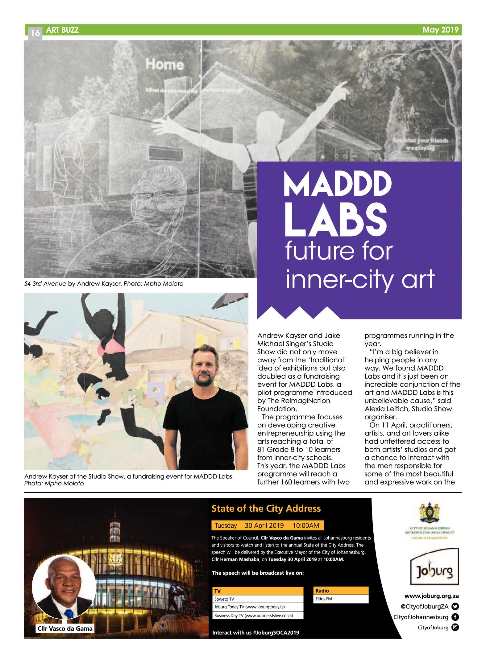 CityBuzz May 2019 page 16