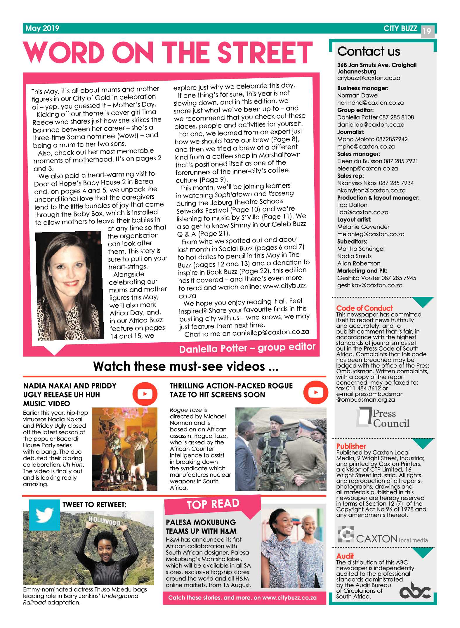 CityBuzz May 2019 page 19