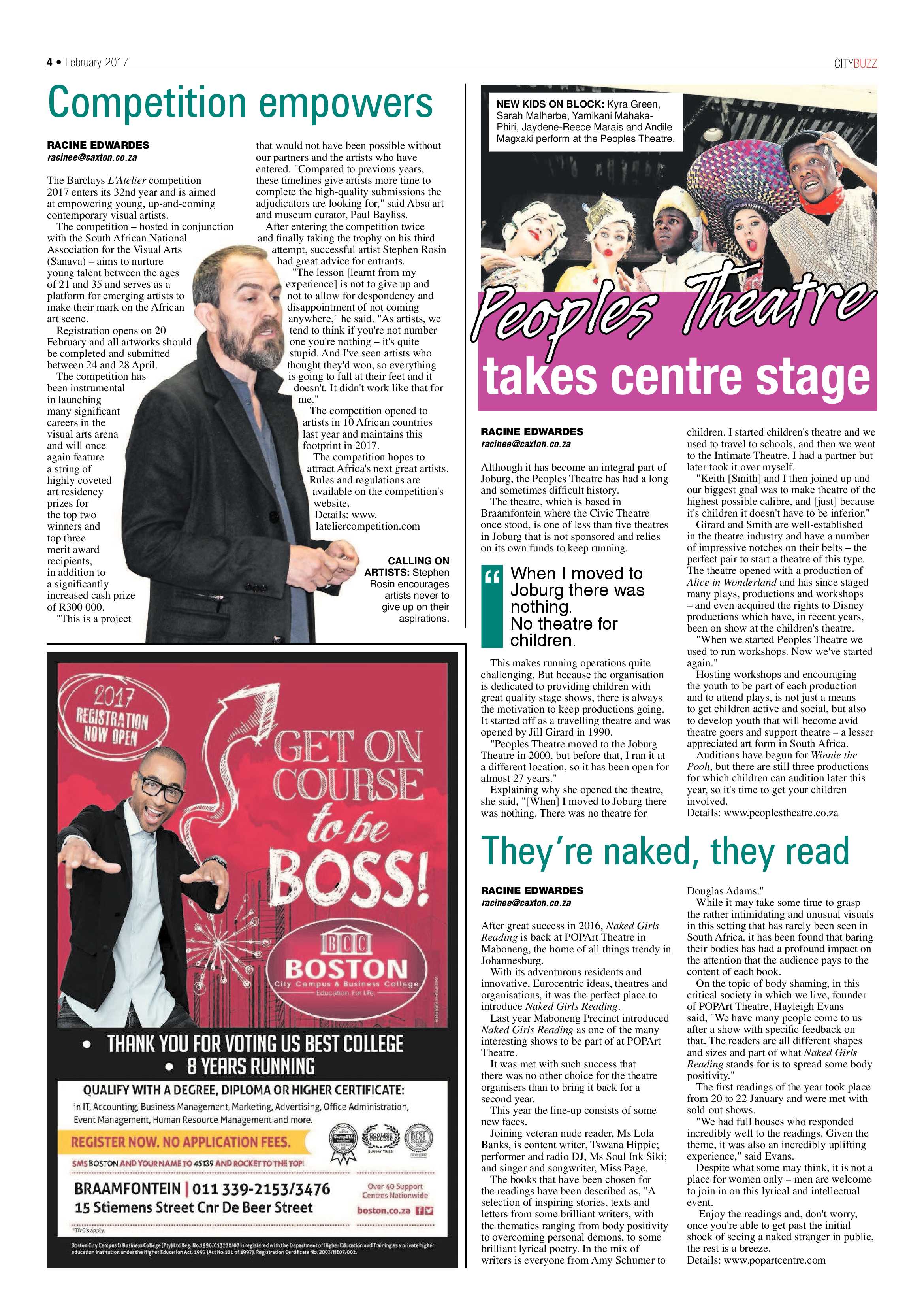 City Buzz February, 2017 page 4
