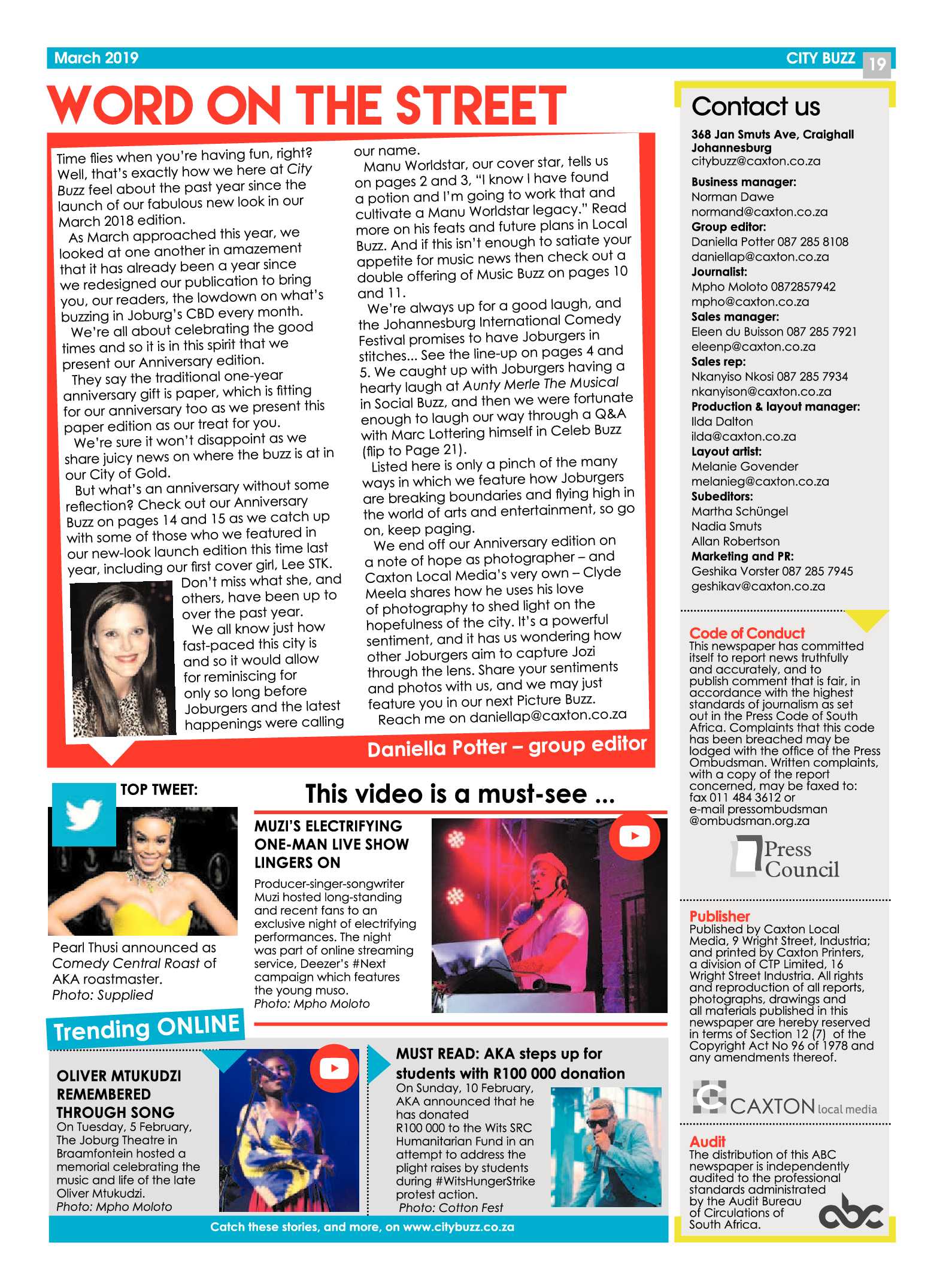 City Buzz February 2019 page 19