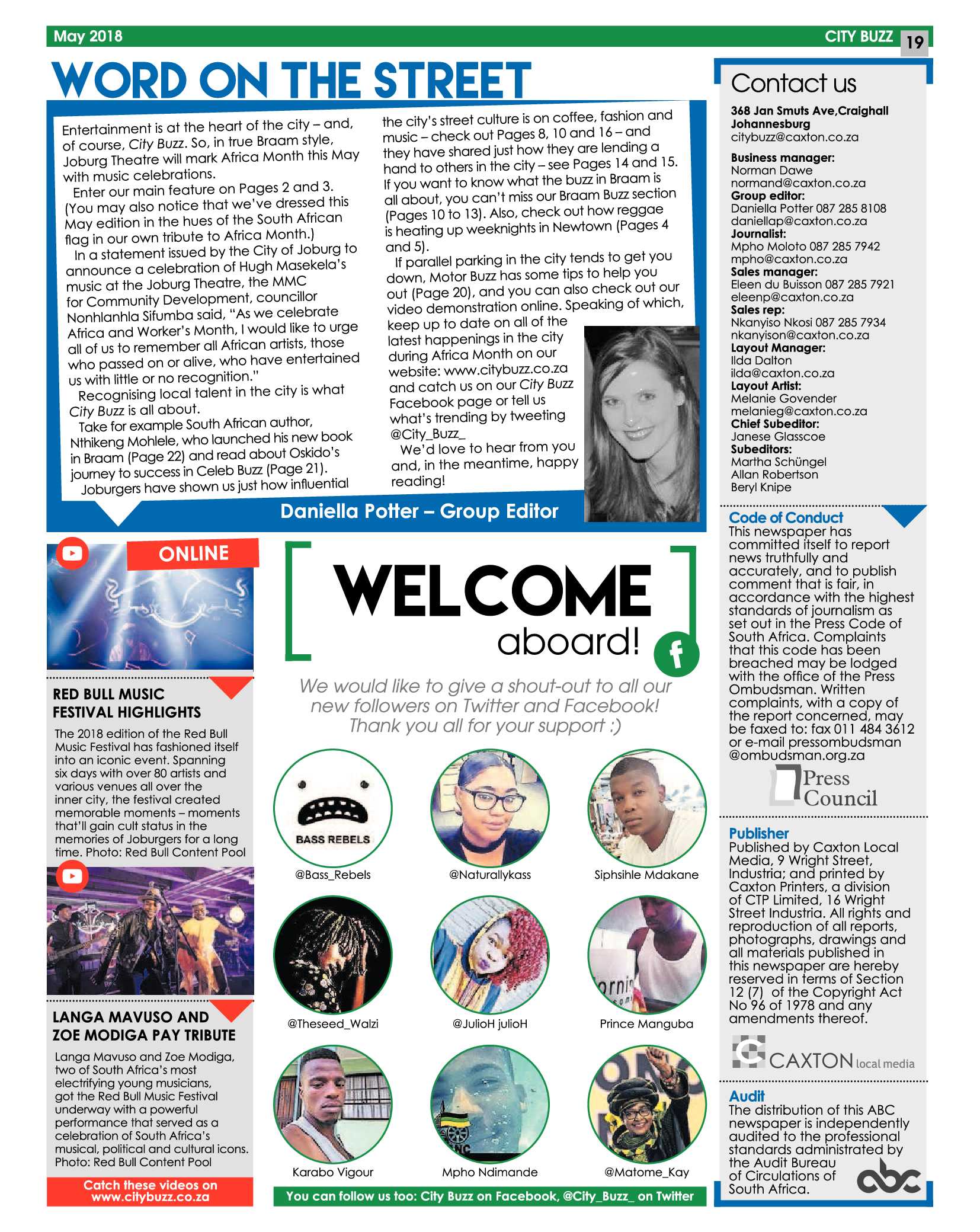 City Buzz May 2018 page 19