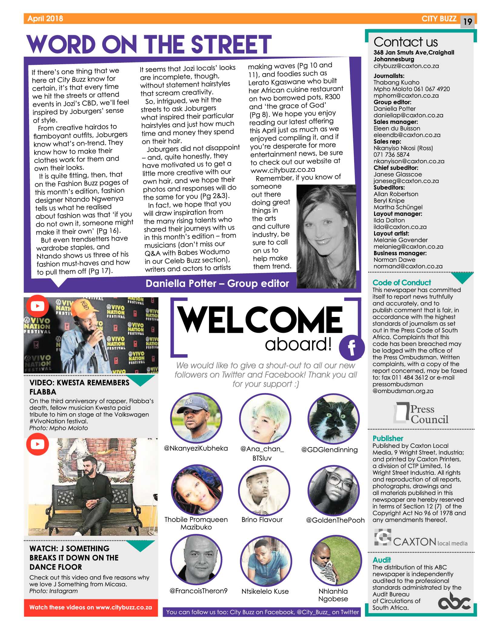 City Buzz April 2018 page 19
