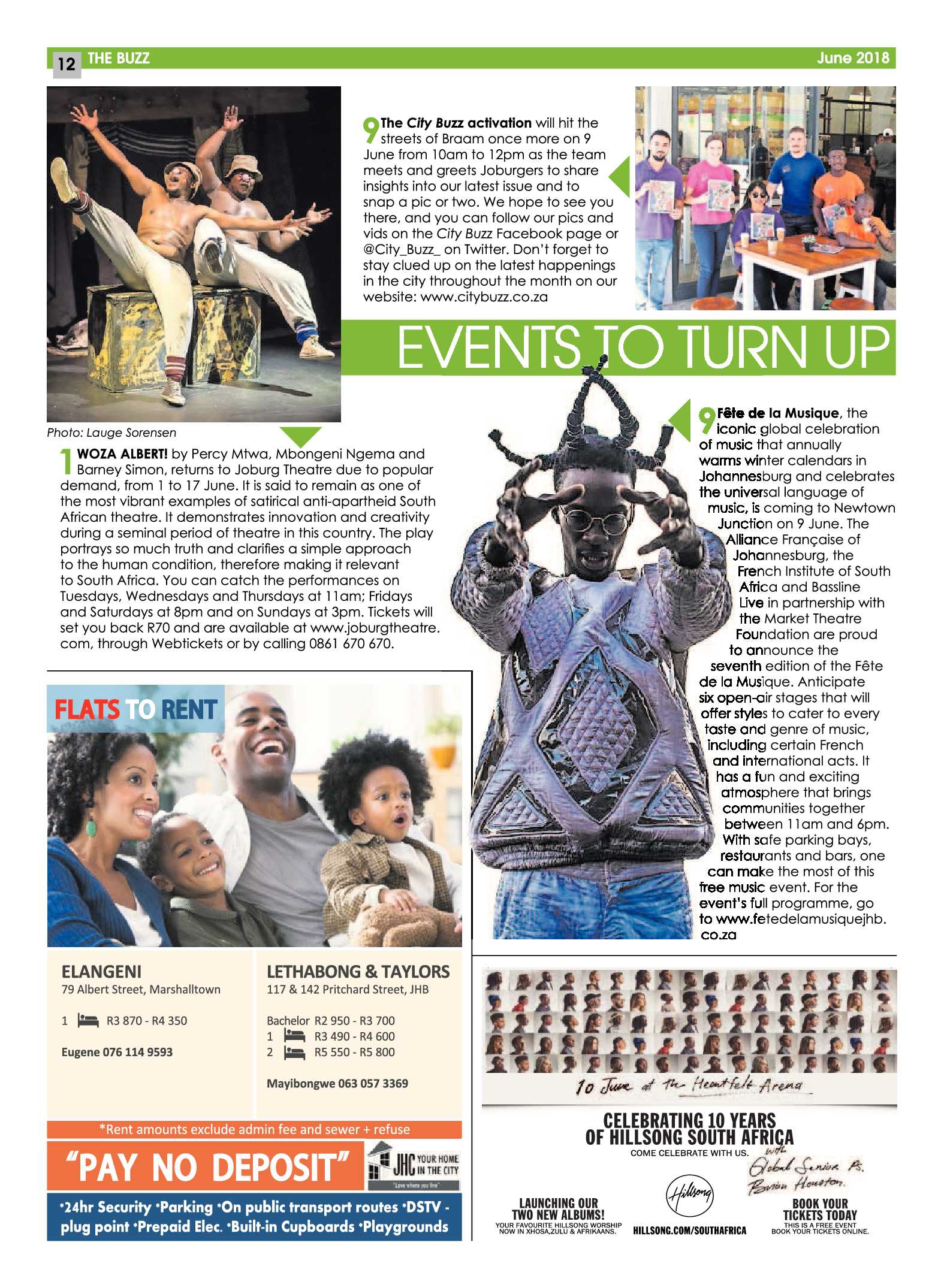 City Buzz June, 2018 page 12