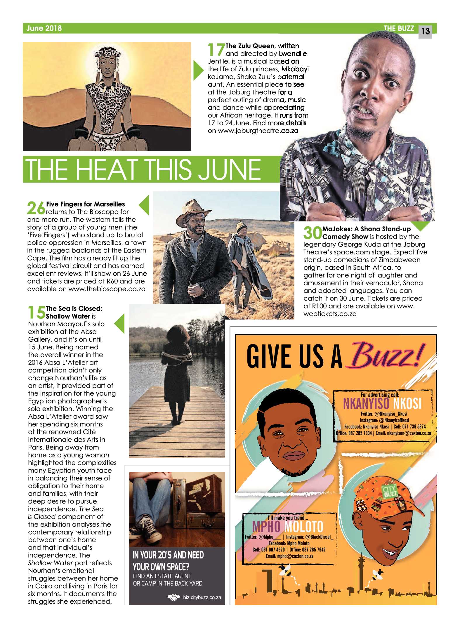City Buzz June, 2018 page 13