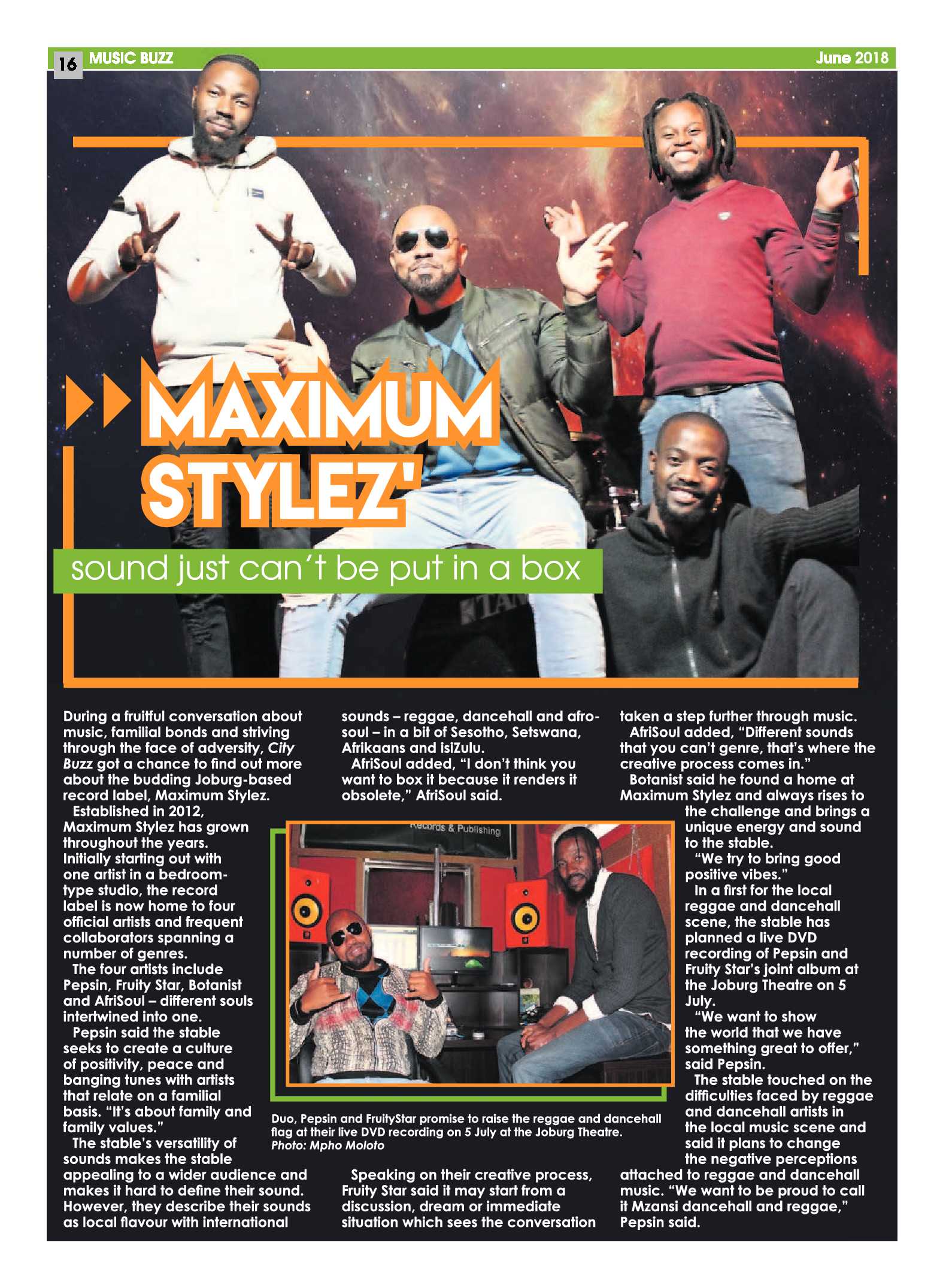 City Buzz June, 2018 page 16