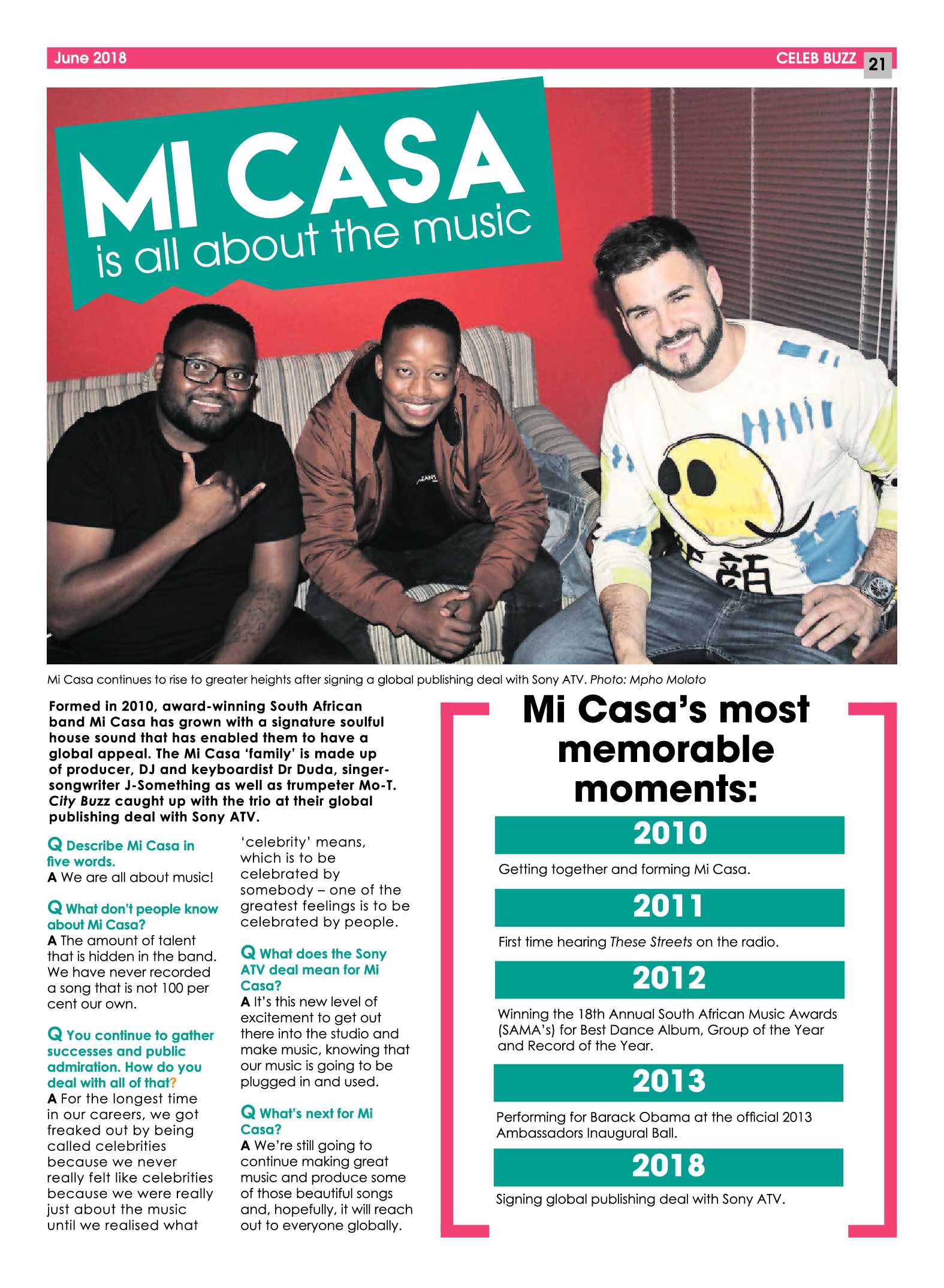 City Buzz June, 2018 page 21